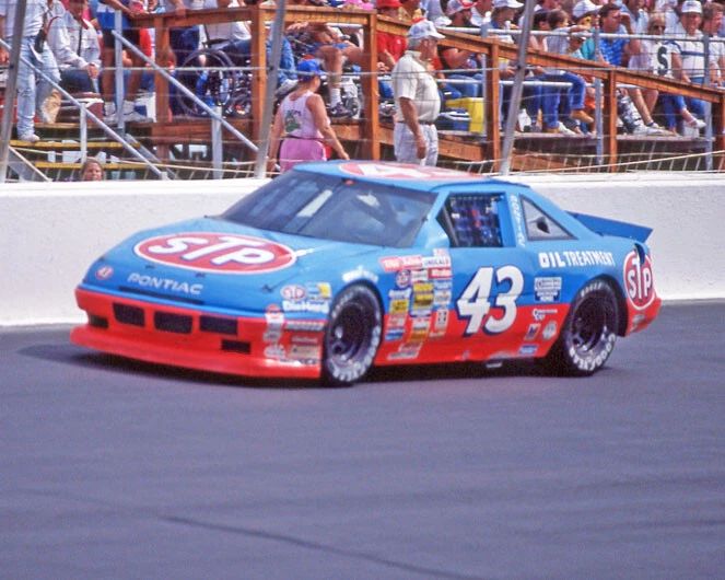 1989 Stp Pontiac Richard Petty Glossy Photo Dover Speedway Print Poster