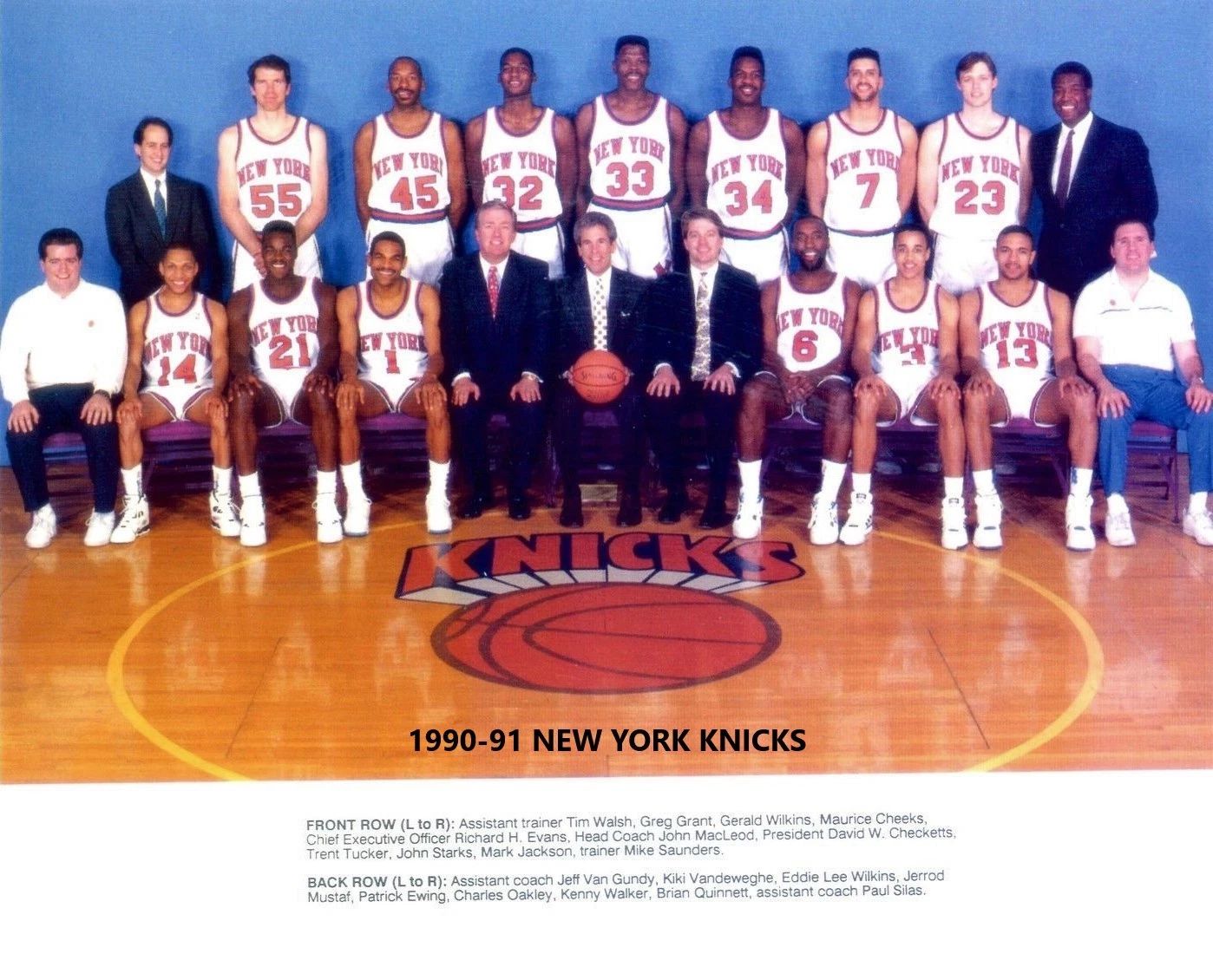 91 New York Knicks Team Magnet Picture Ny Basketball Nba