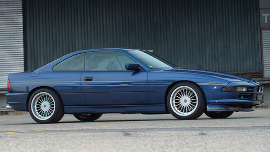 Alpina B12 Based On Series Coupe Hd Art Keychain