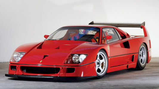 Ferrari F40 Lm Hd Art Keychain