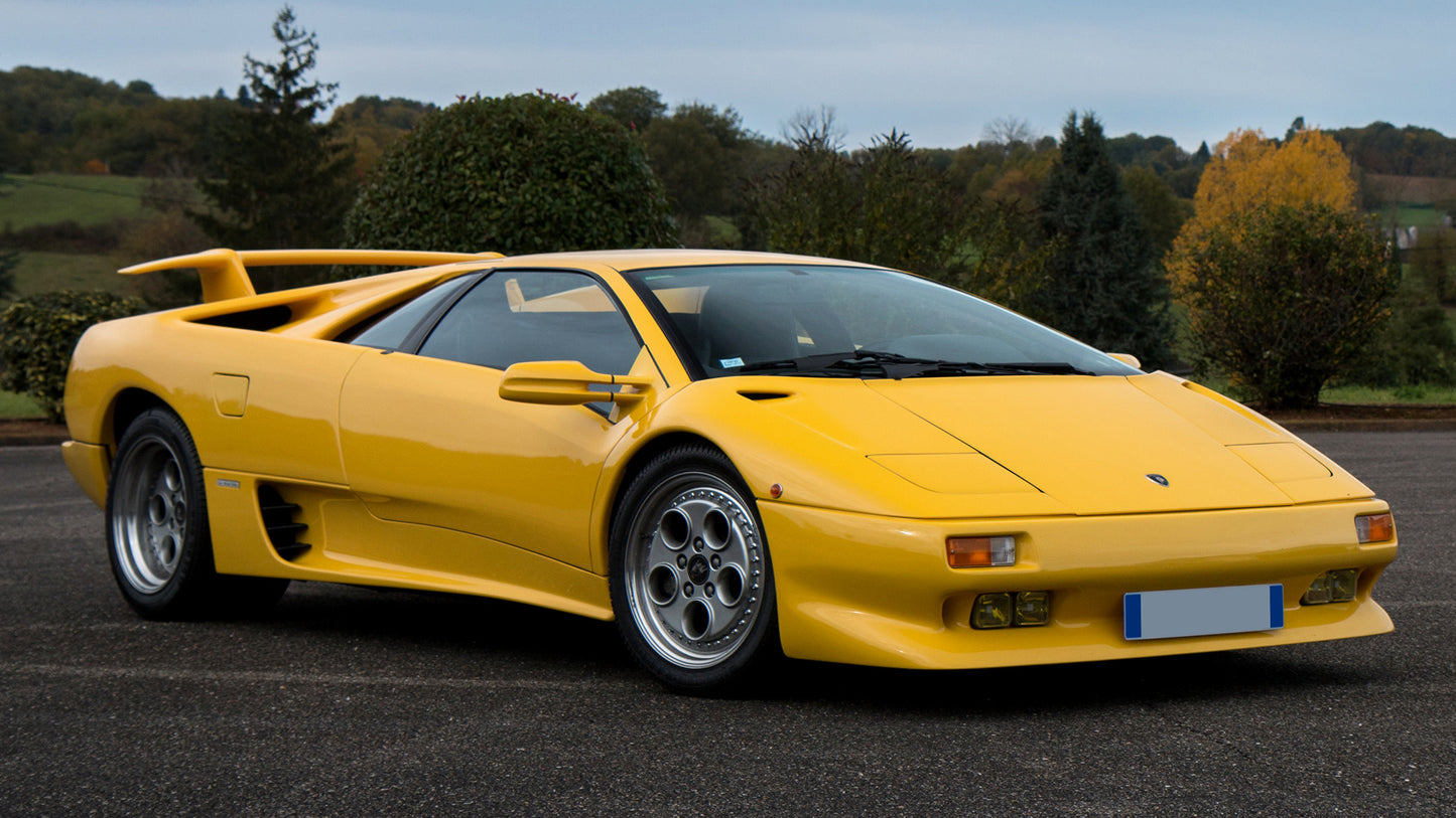 Lamborghini Diablo Hd Art Jigsaw Puzzle