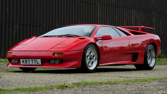 Lamborghini Diablo Uk Hd Art Jigsaw Puzzle