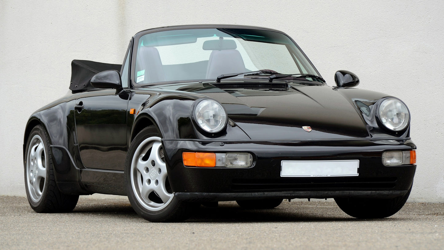 Porsche Carrera Cabriolet Turbo Look Hd Art Keychain