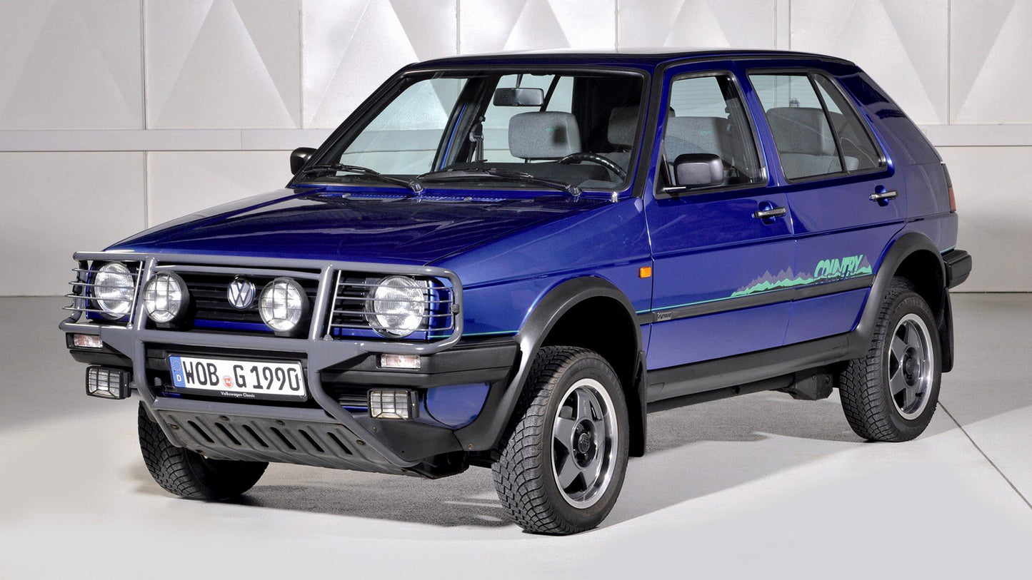 Volkswagen Golf Country Hd Art Keychain