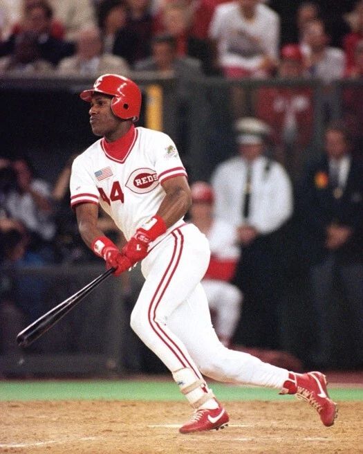 1990 Cincinnati Reds Eric Davis Glossy Keychain World Series Keychain