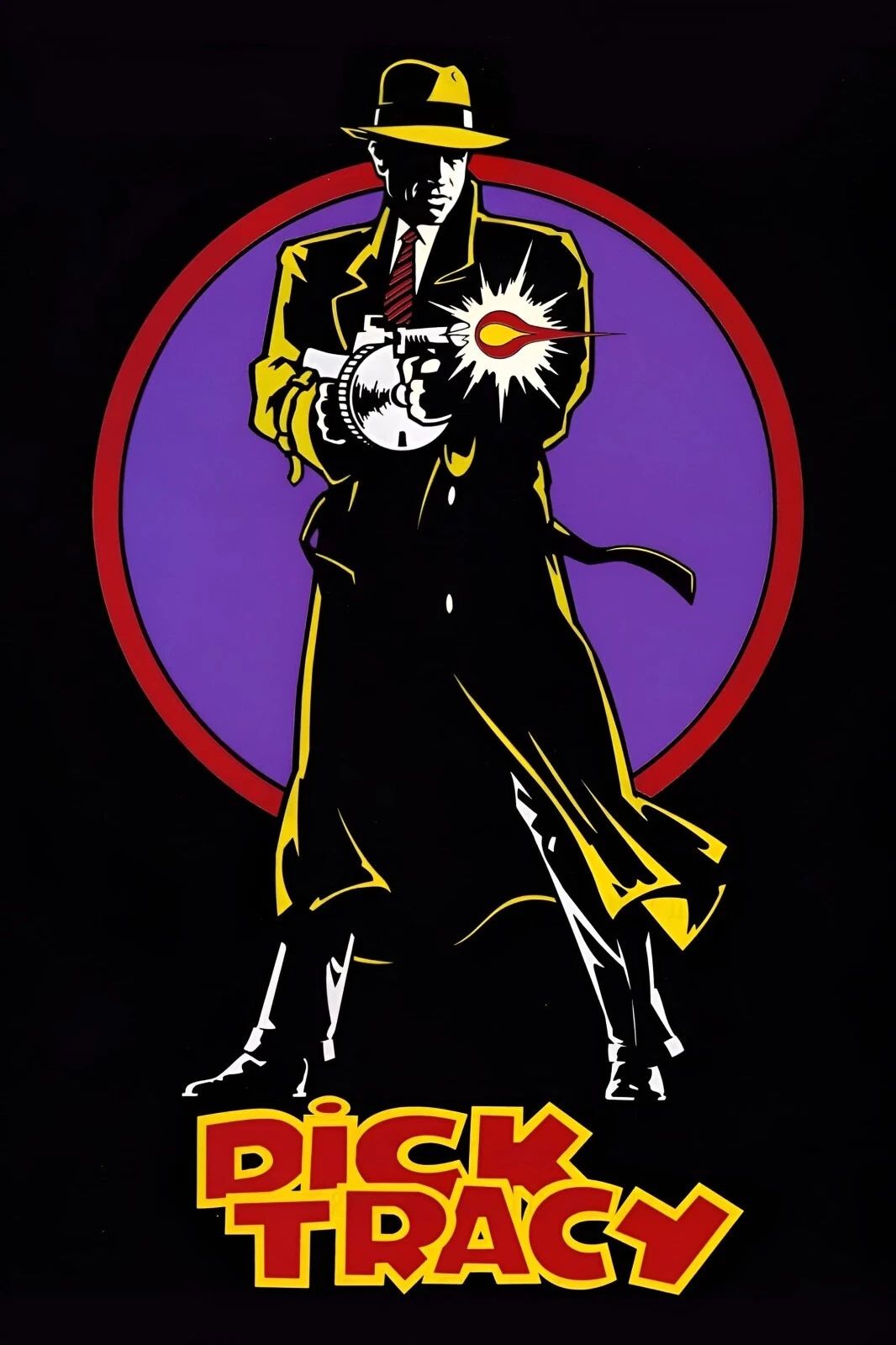 1990 Dick Tracy Movie Poster Warren Beatty Madonna Al Pacino Mahoney