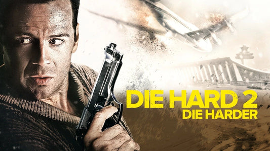 1990 Die Hard 2 Movie Keychain John Mcclane Bruce Willis Bonnie Bedelia