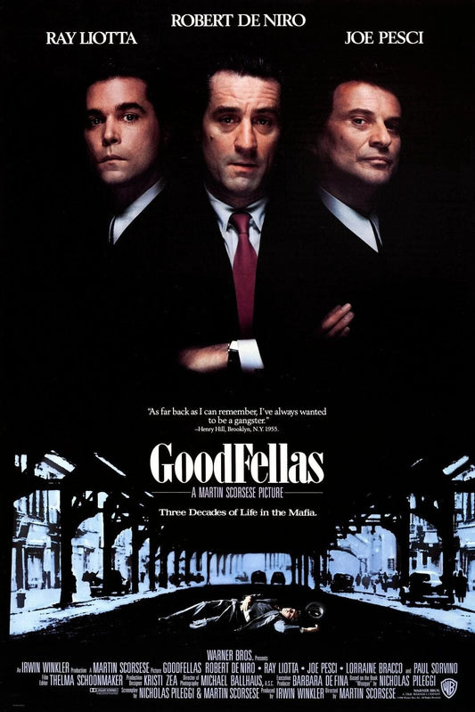 1990 Goodfellas Movie Keychain Ray Liotta Robert Deniro Joe Pesci