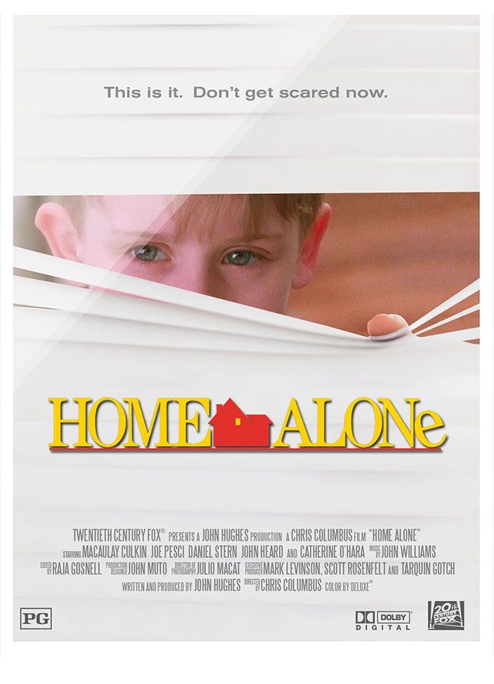 1990 Home Alone Movie Magnet Kevin Macaulay Culkin Wet Bandits