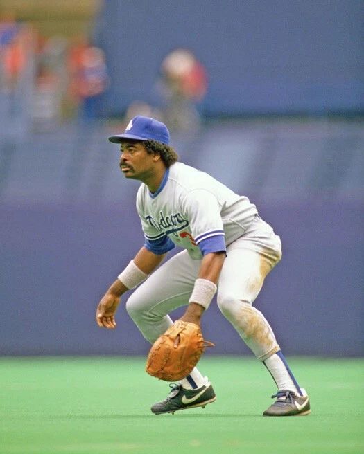 1990 Los Angeles Dodgers Eddie Murray Glossy Keychain Baseball Keychain