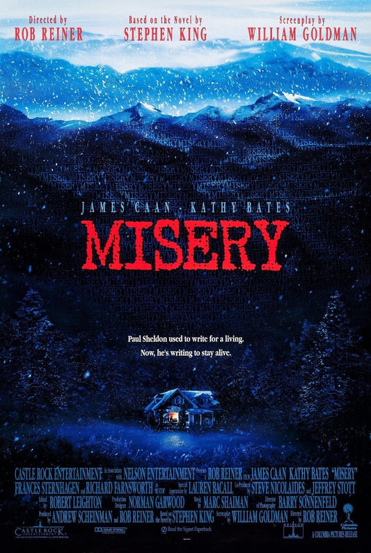 1990 Misery Movie Magnet Annie Wilkes Paul Sheldon James Caan Horror 1