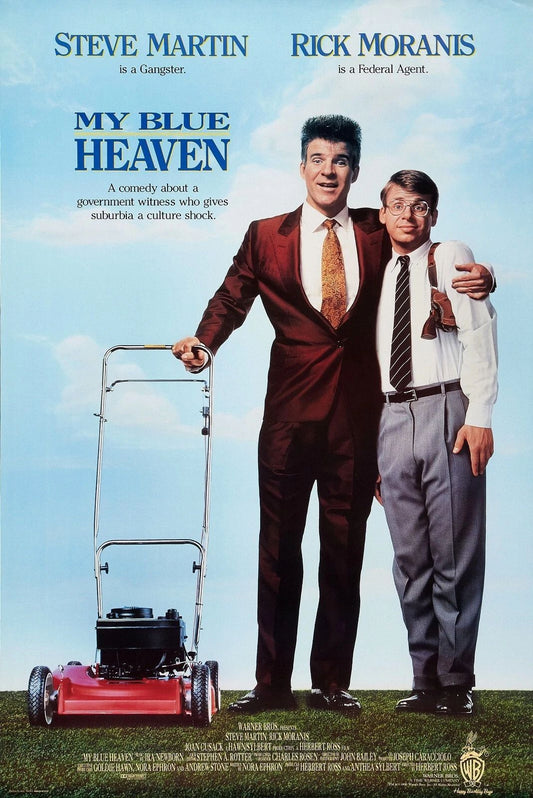 1990 My Blue Heaven Movie Keychain Steve Martin Rick Moranis
