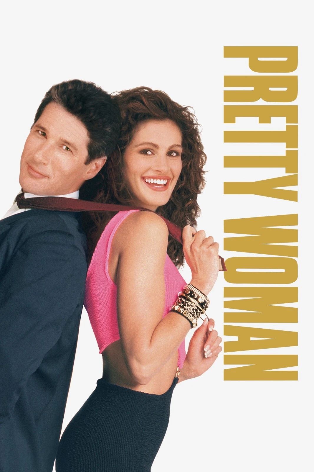1990 Pretty Woman Movie Keychain Julia Roberts Richard Gere Vivian Hooker