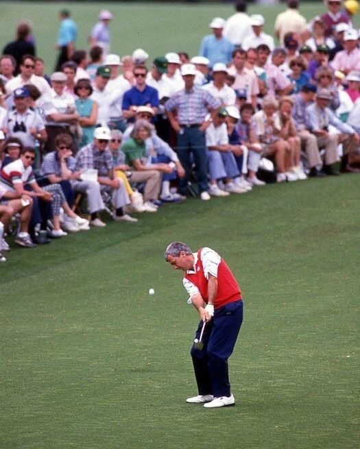 1990 Pro Golfer Curtis Strange Glossy Magnet PGA Magnet Masters Open 2