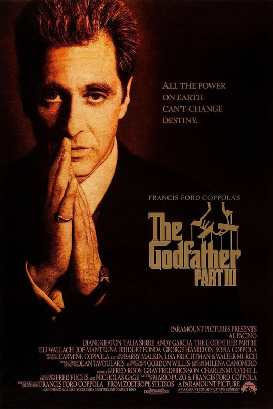1990 The Godfather Part 3 Movie Keychain Michael Corleone Al Pacino