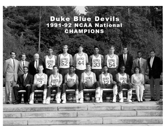 92 Duke Blue Devils Team Keychain Picture Ncaa Basketball