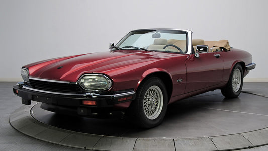 Jaguar Xjs Convertible Hd Art Jigsaw Puzzle