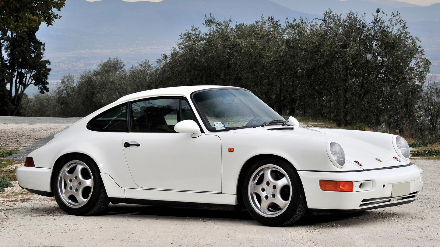 Porsche Carrera Rs Lightweight Hd Art Keychain