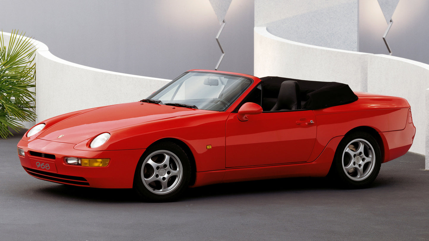 Porsche Cabriolet Hd Art Keychain