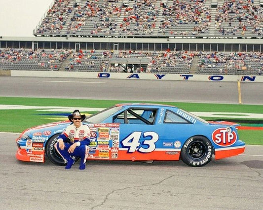 1991 Daytona Richard Petty Glossy Keychain Stp Winston Cup Keychain