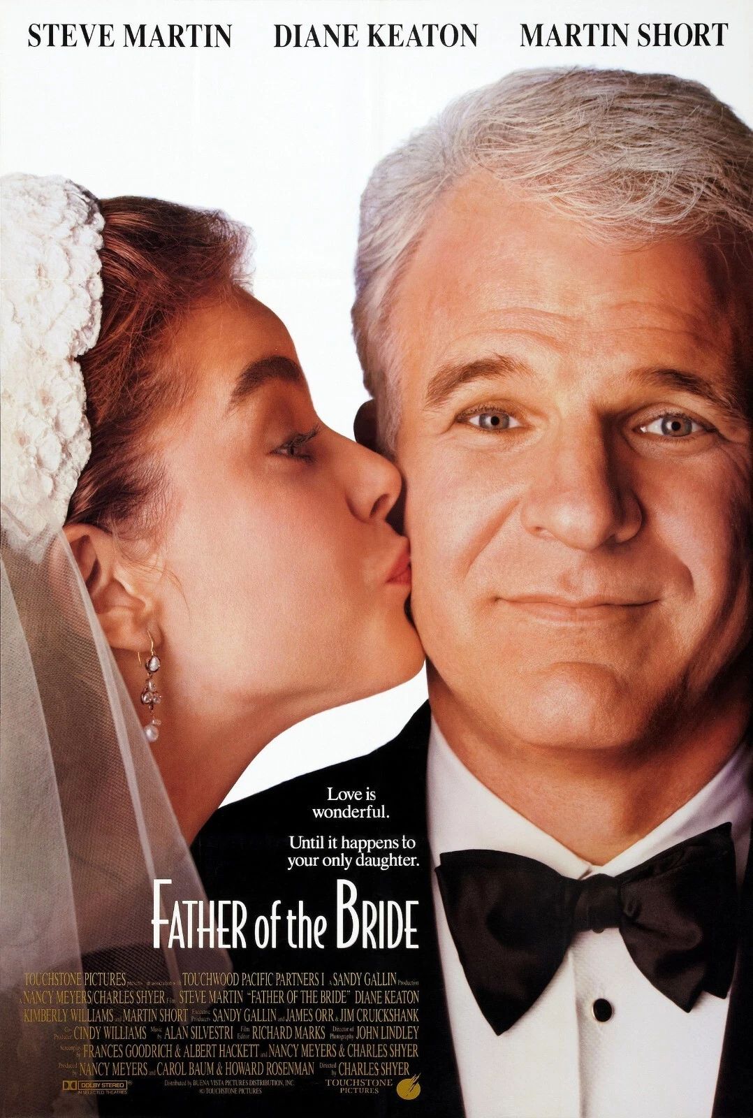 1991 Father Of The Bride Movie Keychain Steve Martin Diane Lane