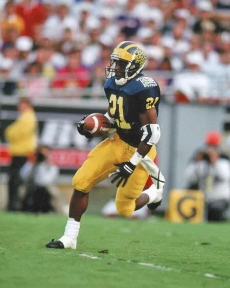 1991 Michigan Desmond Howard Magnet Rose Bowl Print Heisman Winner Magnet