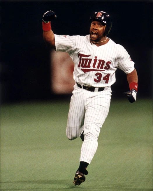 1991 Minnesota Twins Kirby Puckett Glossy Magnet World Series Print