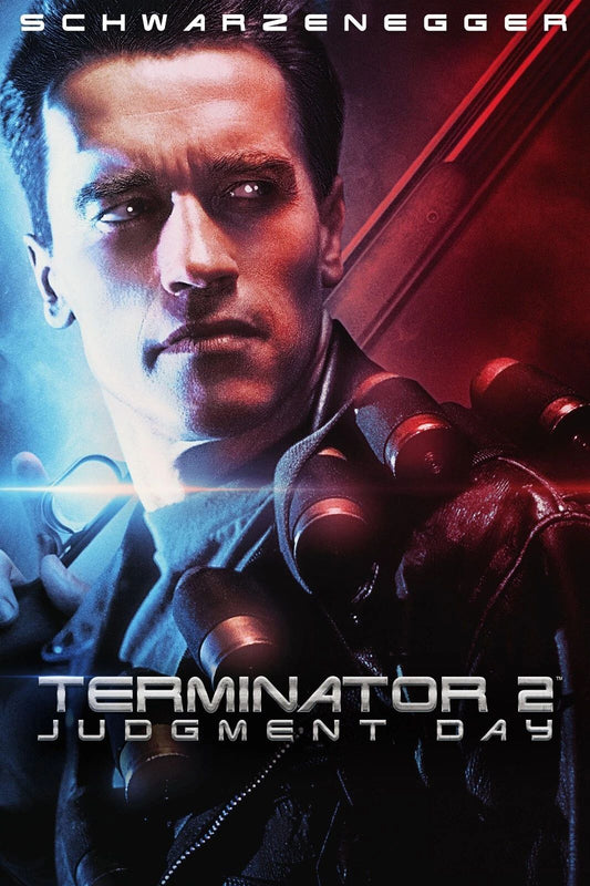 1991 Terminator 2 Movie Magnet Arnold Schwarznegger Robert Patrick