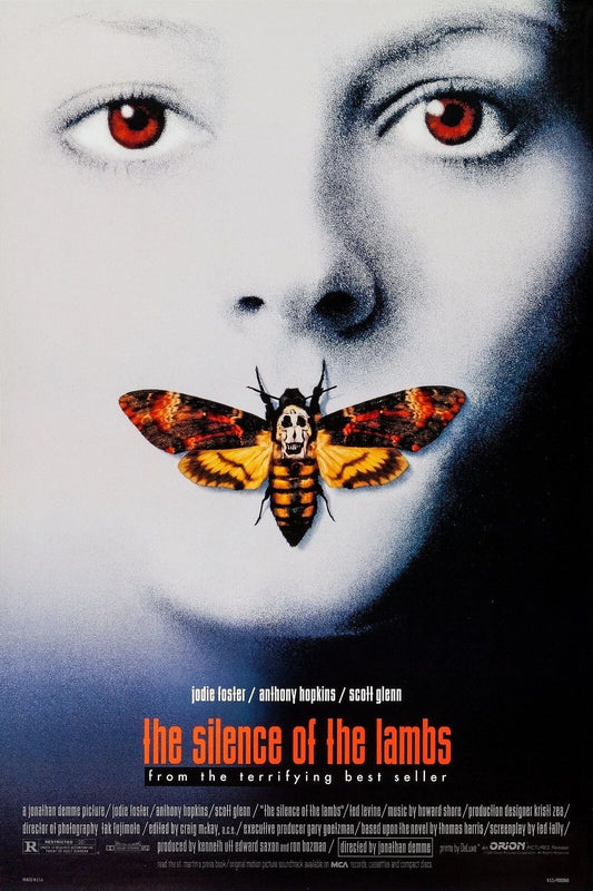 1991 The Silence Of The Lambs Movie Keychain Jodie Foster Anthony Hopkins