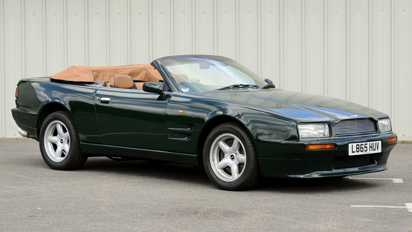 Aston Martin Virage Volante Uk Hd Art Keychain