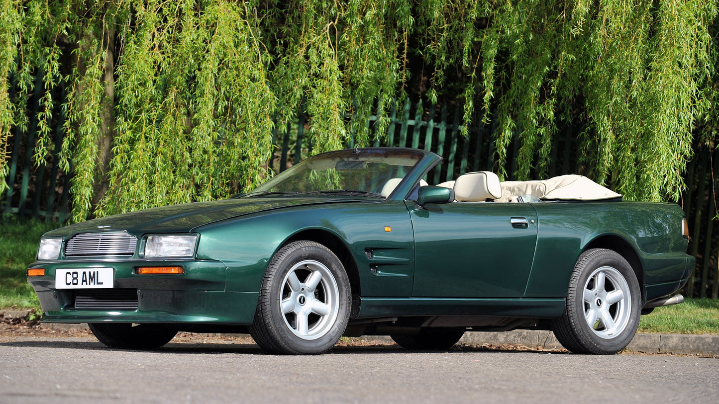 Aston Martin Virage Volante Uk Hd Art Keychain