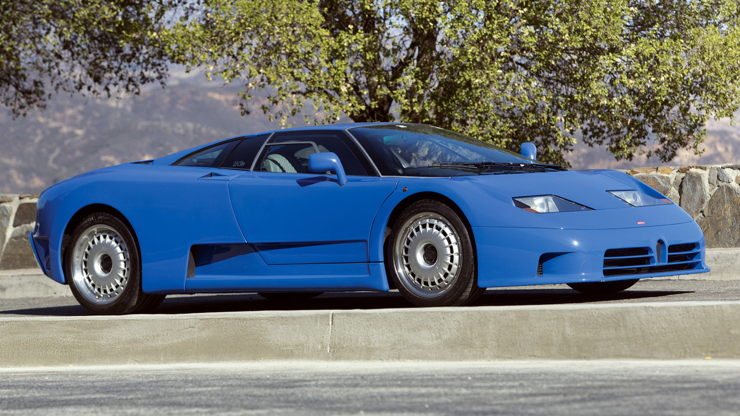 Bugatti Eb110 Gt Hd Art Keychain