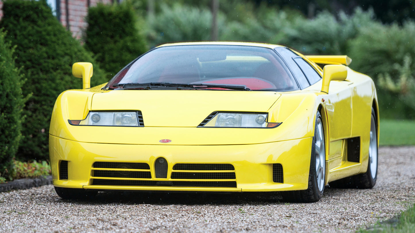 Bugatti Eb110 Ss Hd Art Keychain