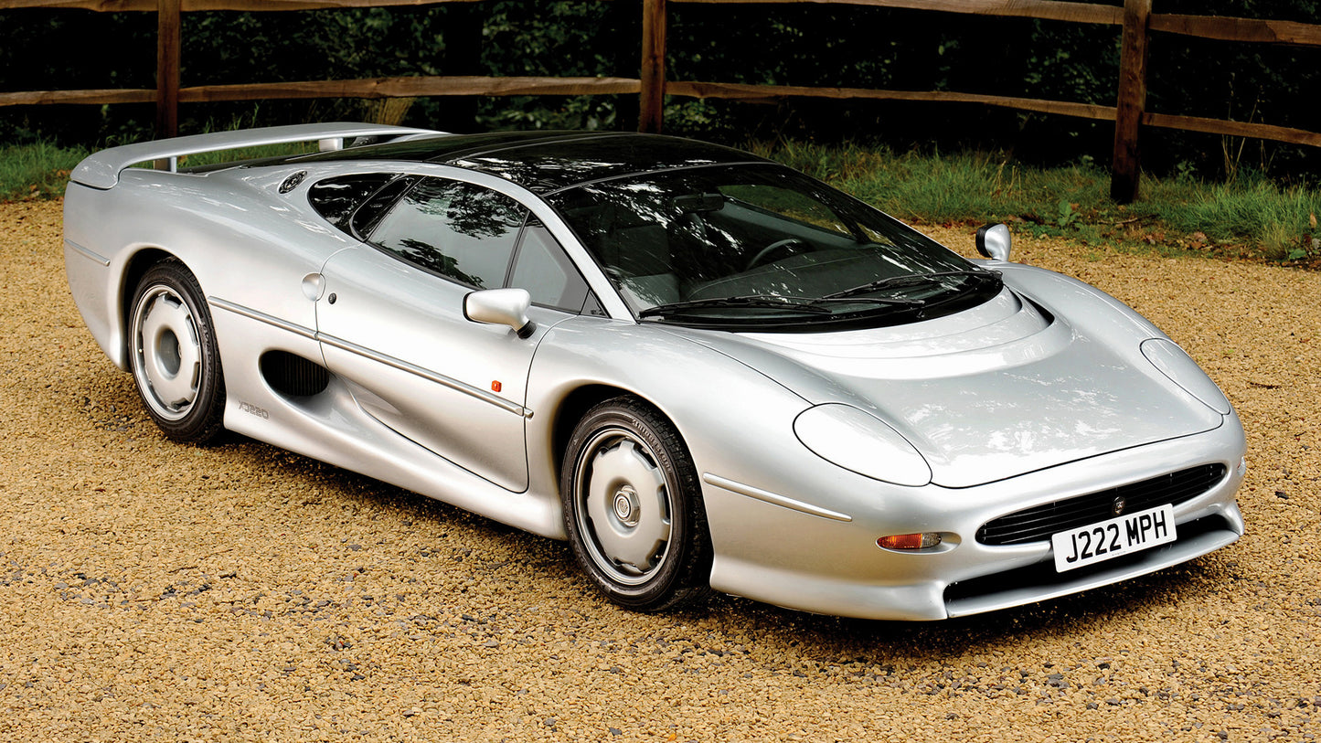 Jaguar Xj220 Hd Art Print Poster
