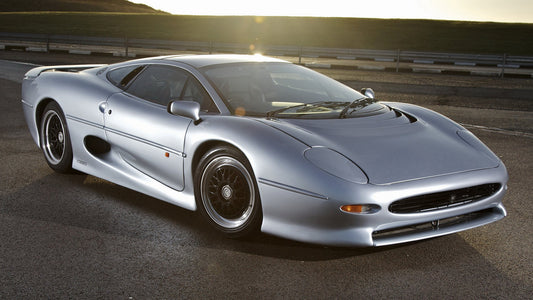 Jaguar Xj220 Uk Hd Art Print Poster