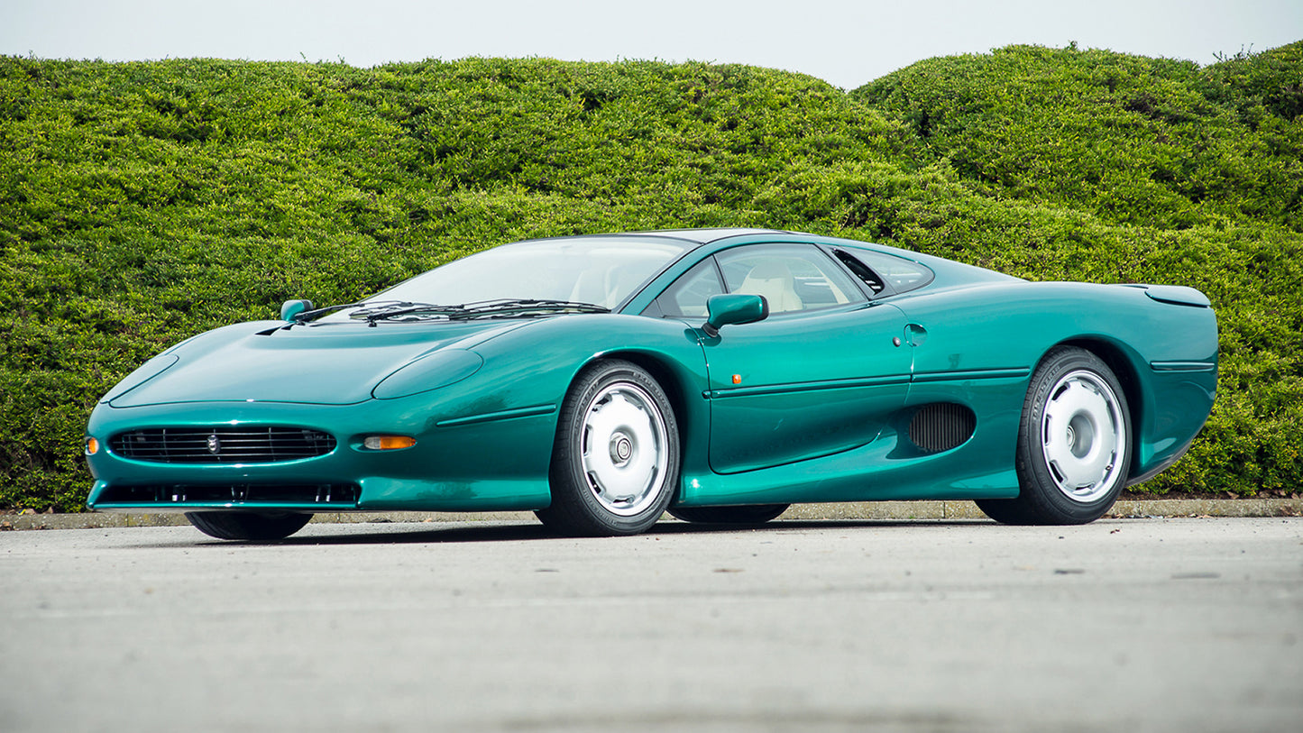 Jaguar Xj220 Uk Hd Art Keychain