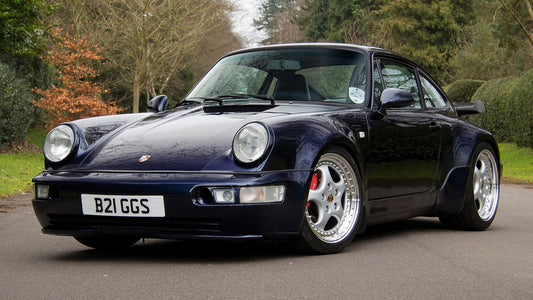 Porsche Turbo Uk Hd Art Keychain