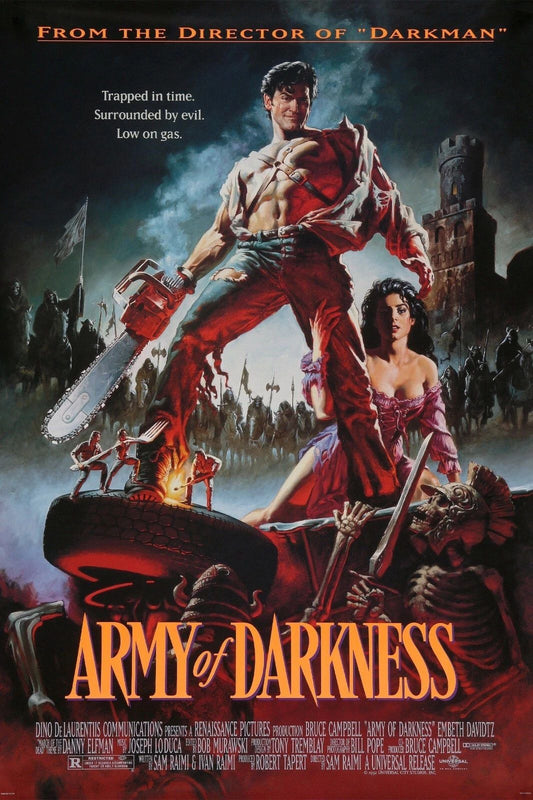 1992 Army Of Darkness Movie Keychain Ash Sheila Bruce Campbell Horror