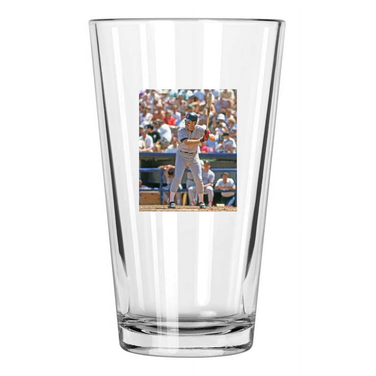 1992 Boston Red Sox Wade Boggs Photo Baseball Hof 2005 Pint Beer Drinking Glass