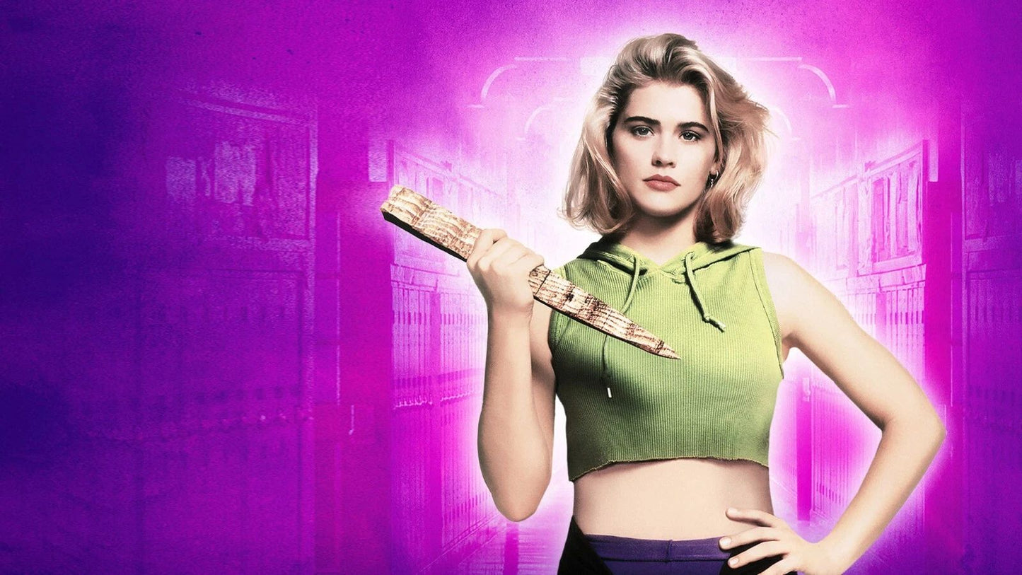 1992 Buffy The Vampire Slayer Movie Keychain Kristy Swanson Luke Perry