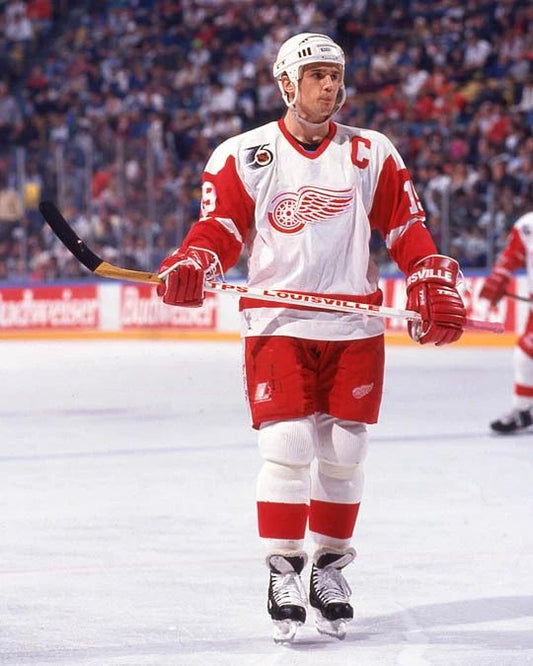 1992 Detroit Red Wings Steve Yzerman Keychain Hockey Keychain Hof 2009