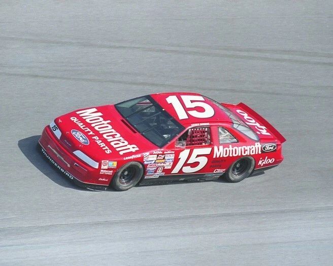1992 Motorcraft Thunderbird Geoff Bodine Glossy Magnet Print Nascar Magnet
