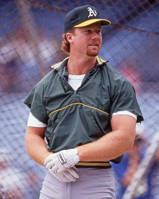 1992 Oakland Athletics A'S Mark Mcgwire Glossy Magnet Baseball Magnet