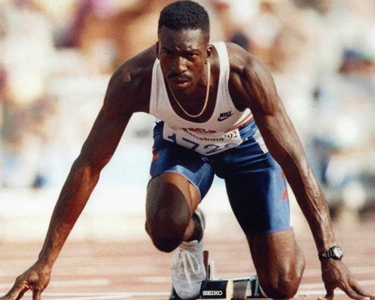 1992 Olympics Michael Johnson Glossy Keychain Usa Keychain Track And Field