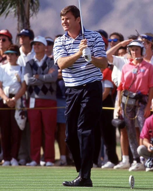 1992 Pro Golfer Nick Faldo Glossy Keychain PGA Keychain Masters Us Open