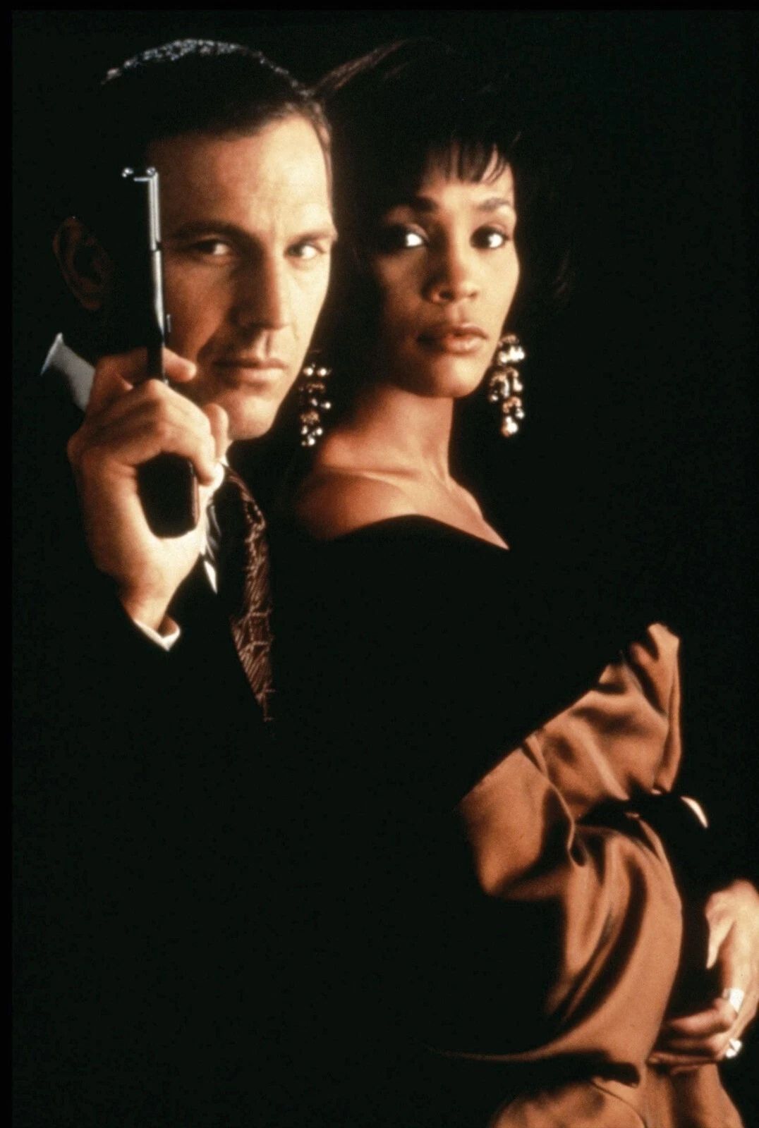 1992 The Bodyguard Movie Magnet Kevin Costner Whitney Houston