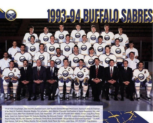 94 Buffalo Sabres Team Photo Hockey Picture Nhl