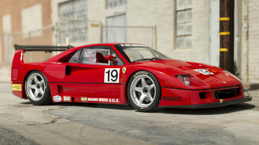 Ferrari F40 Lm Hd Art Keychain