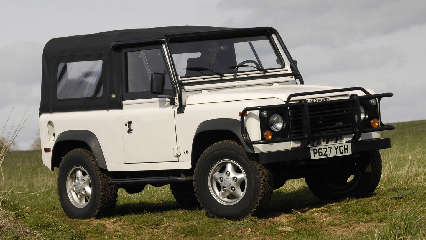 Land Rover Defender Nas Soft Top Us Hd Art Print Poster