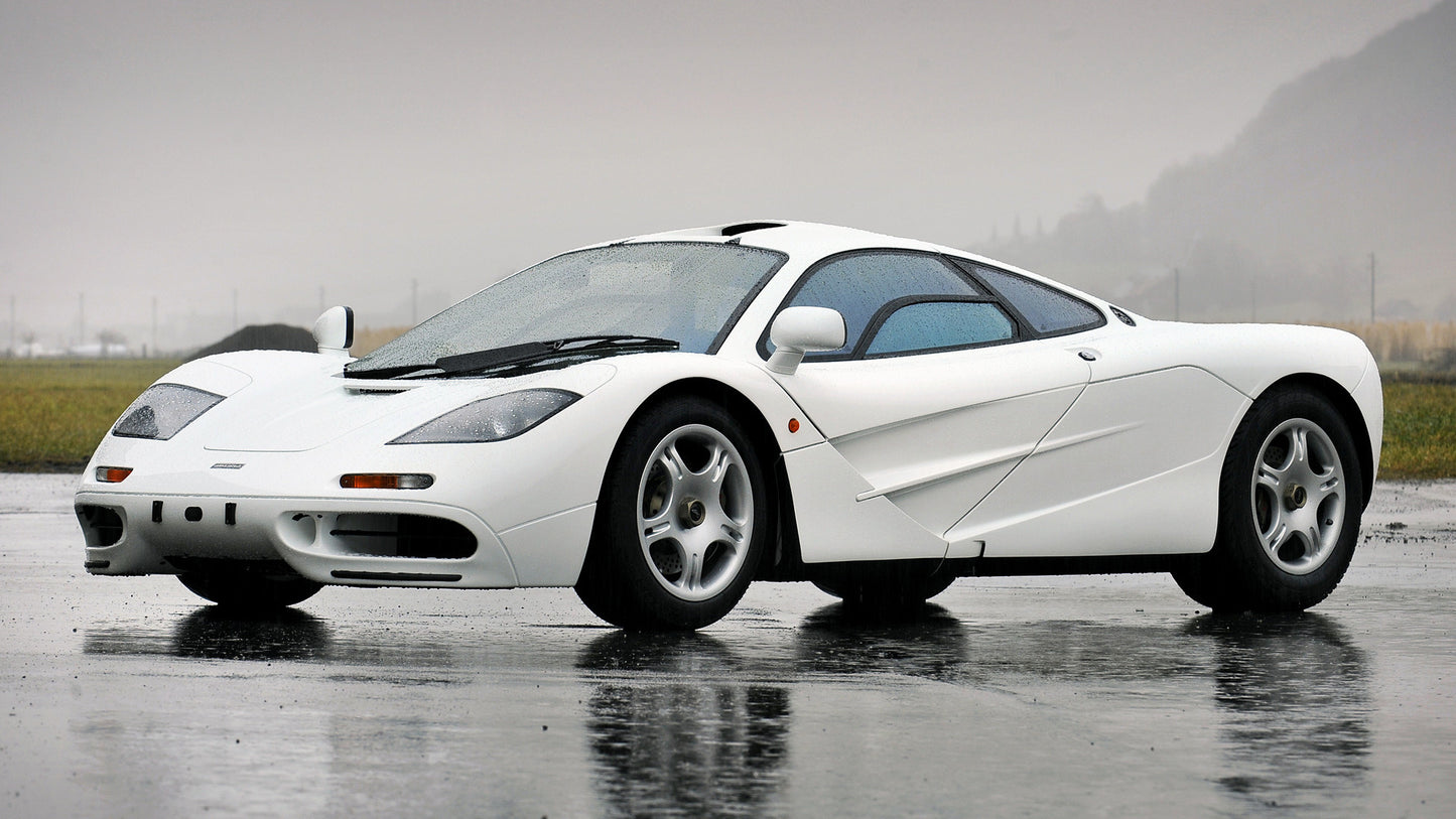 Mclaren F1 Hd Art Print Poster